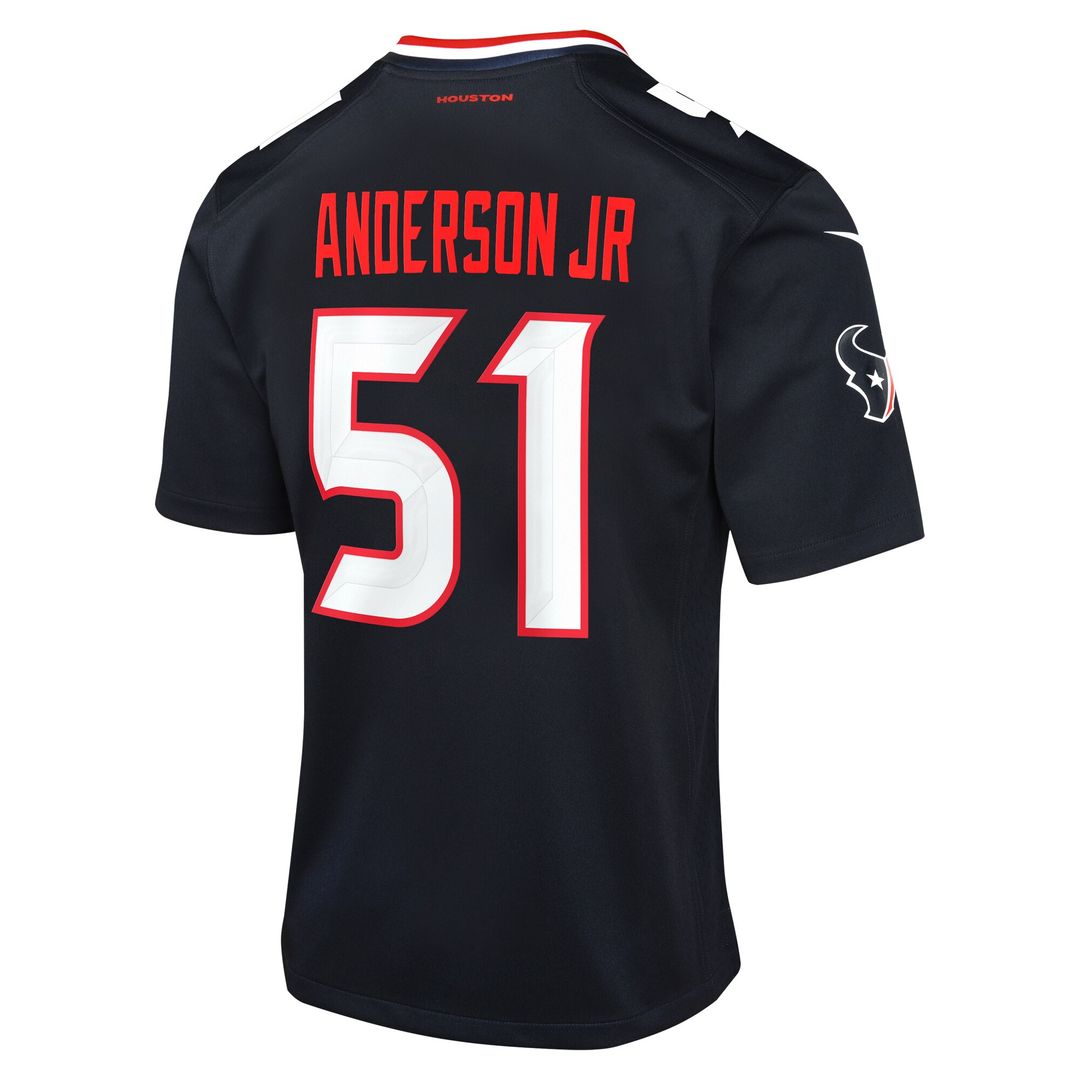 Will Anderson Jr. Houston Texans Nike Youth Game Jersey - White