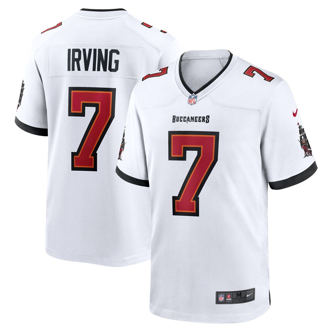 Bucky Irving Tampa Bay Buccaneers Nike Alternate Game Jersey -  Pewter