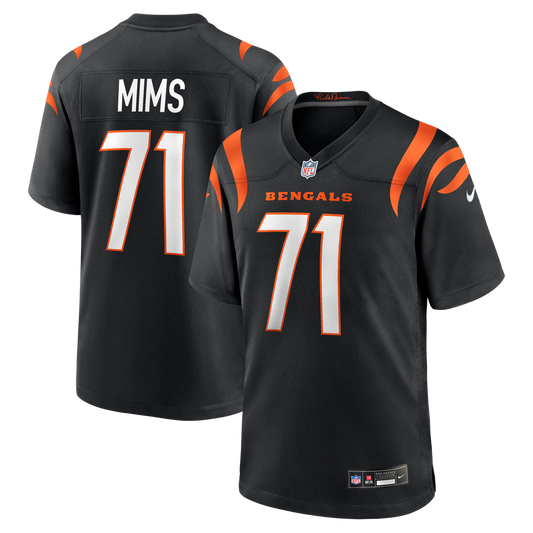 Amarius Mims Cincinnati Bengals Nike  Player Game Jersey - Black