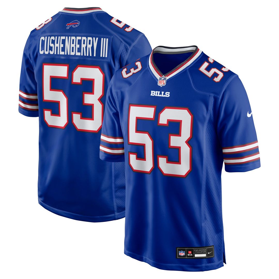 Lloyd Cushenberry III Buffalo Bills Nike Team Game Jersey -  Royal