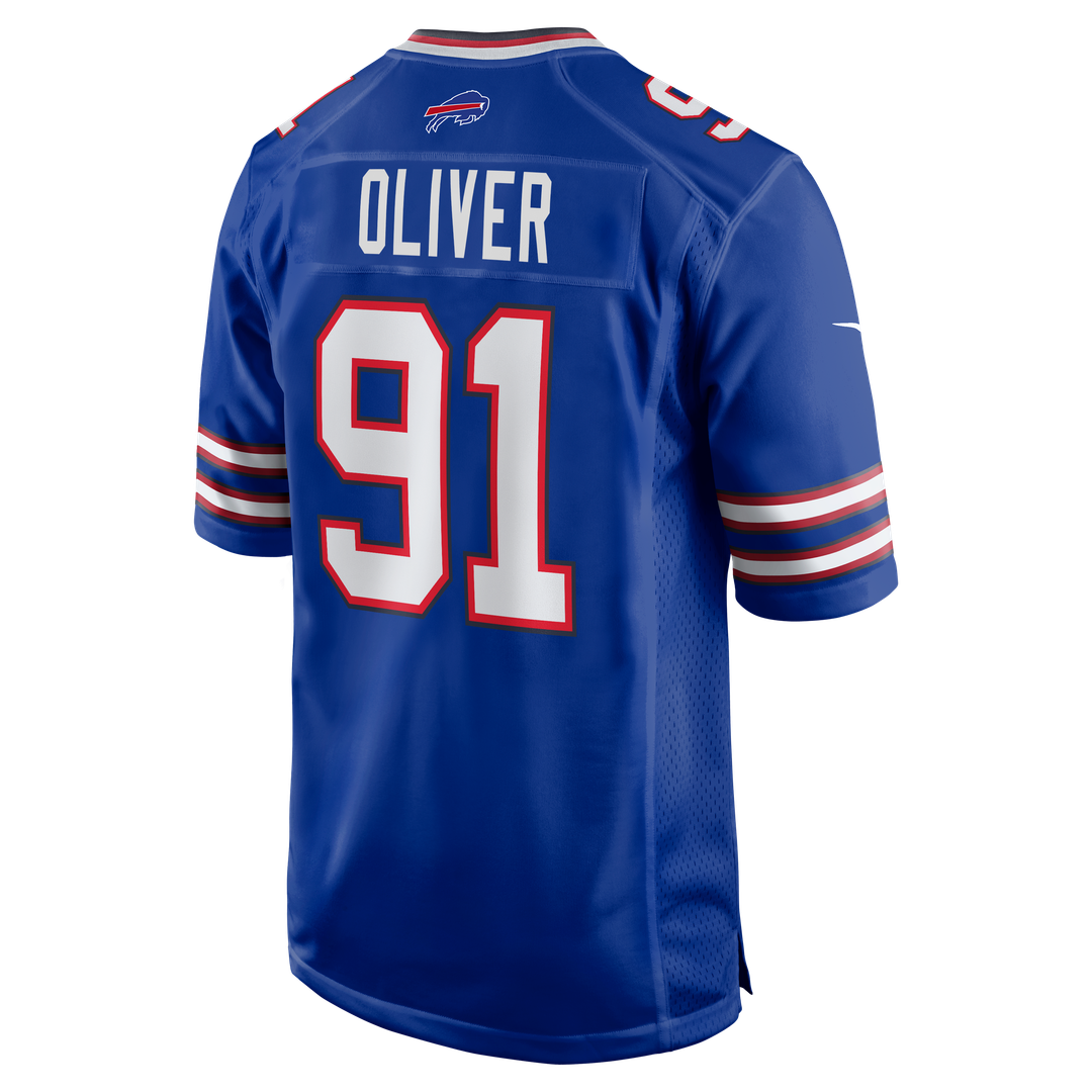 Ed Oliver Buffalo Bills Nike Team Game Player Jersey - Royal