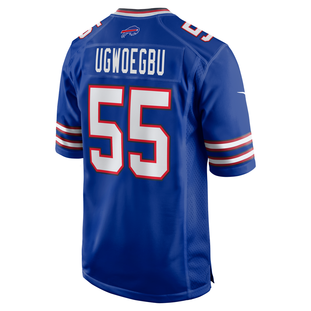 David Ugwoegbu Buffalo Bills Nike Game Jersey -  Royal
