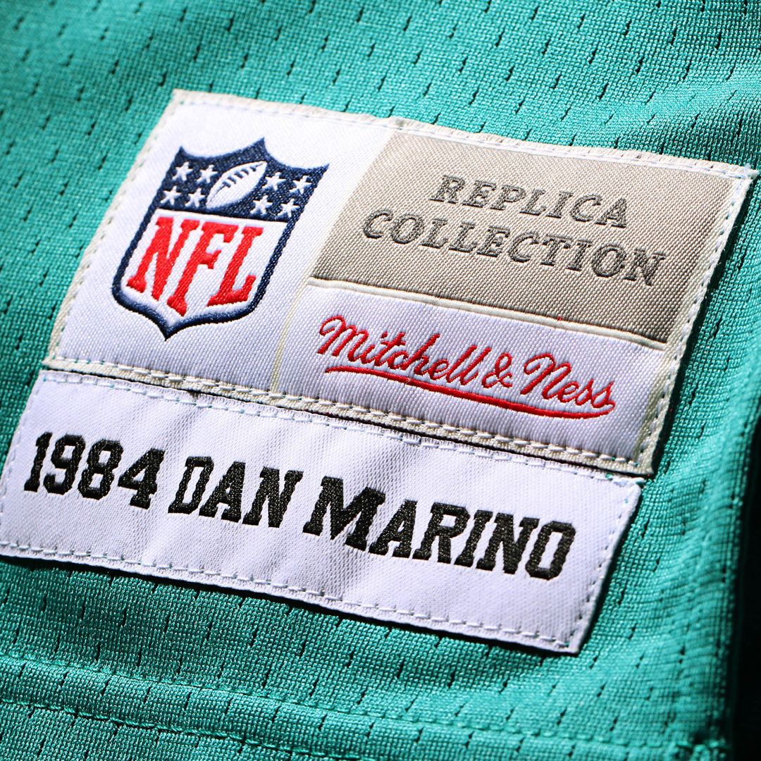 Dan Marino Miami Dolphins Mitchell & Ness Big & Tall 1984 Retired Player Replica Jersey - White