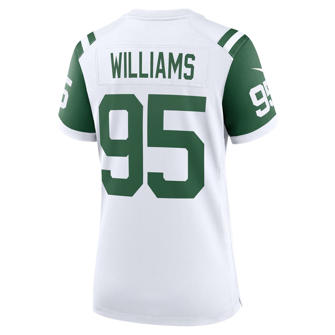 Quinnen Williams New York Jets Nike Women's Alternate Game Jersey - Legacy Black