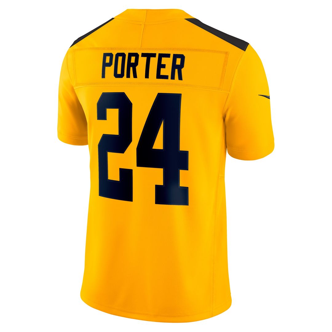 Joey Porter Jr. Pittsburgh Steelers Nike Vapor F.U.S.E. Limited Jersey - Black