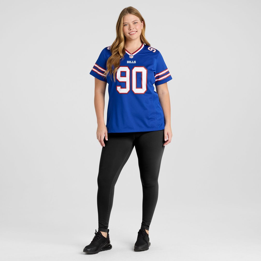 Shaq Lawson Buffalo Bills Nike Women's Game Jersey - Royal