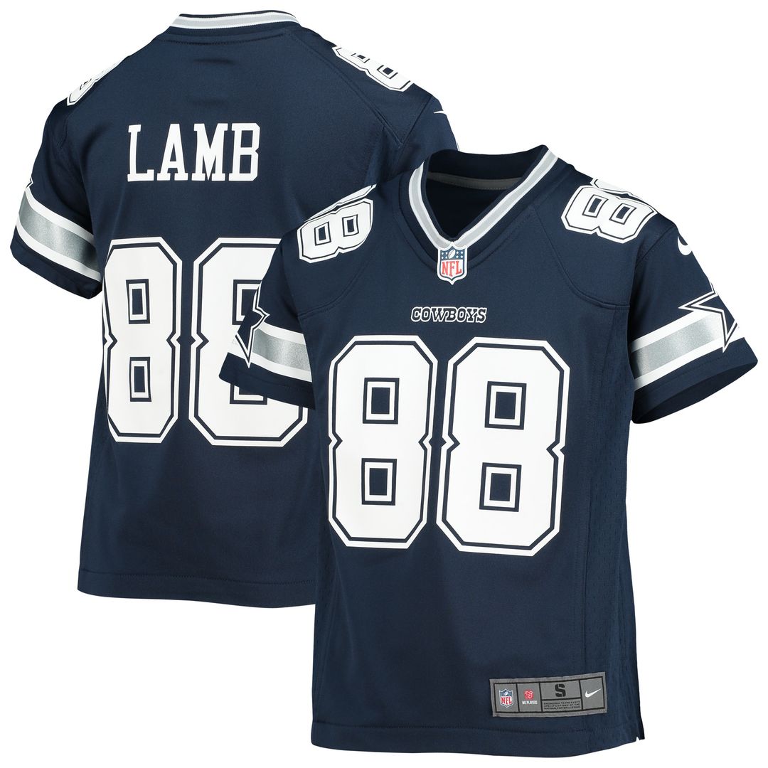 CeeDee Lamb Dallas Cowboys Nike Youth Alternate Game Jersey - White