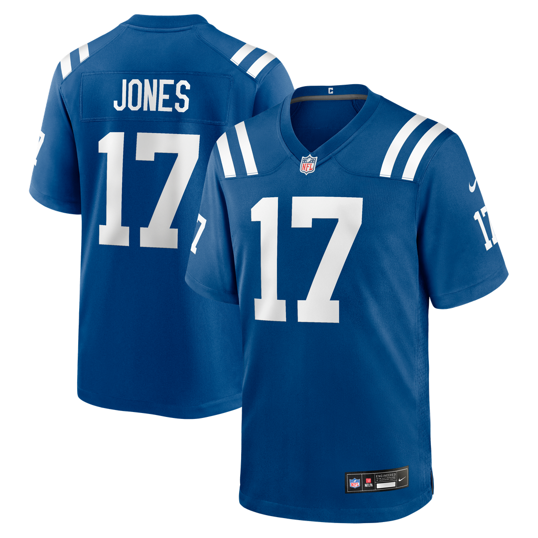 Daniel Jones Indianapolis Colts Nike Team Game Jersey -  Royal