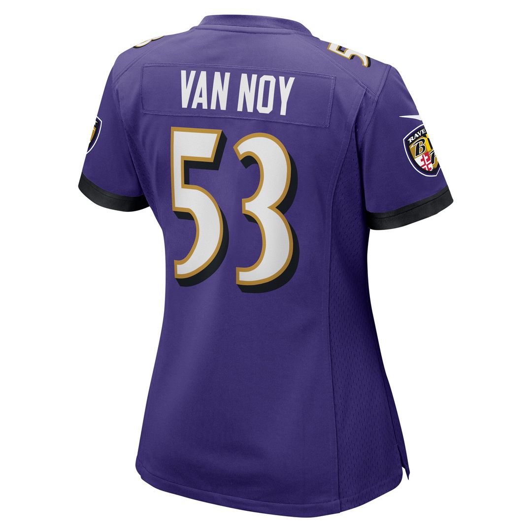 Kyle Van Noy Baltimore Ravens Nike Women's  Game Jersey -  Purple