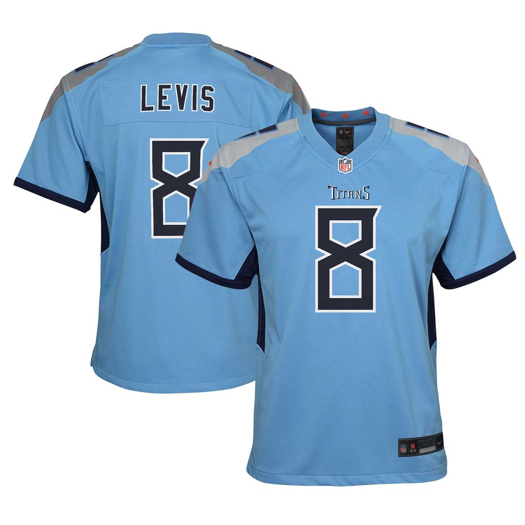 Will Levis Tennessee Titans Nike Youth Game Jersey - White