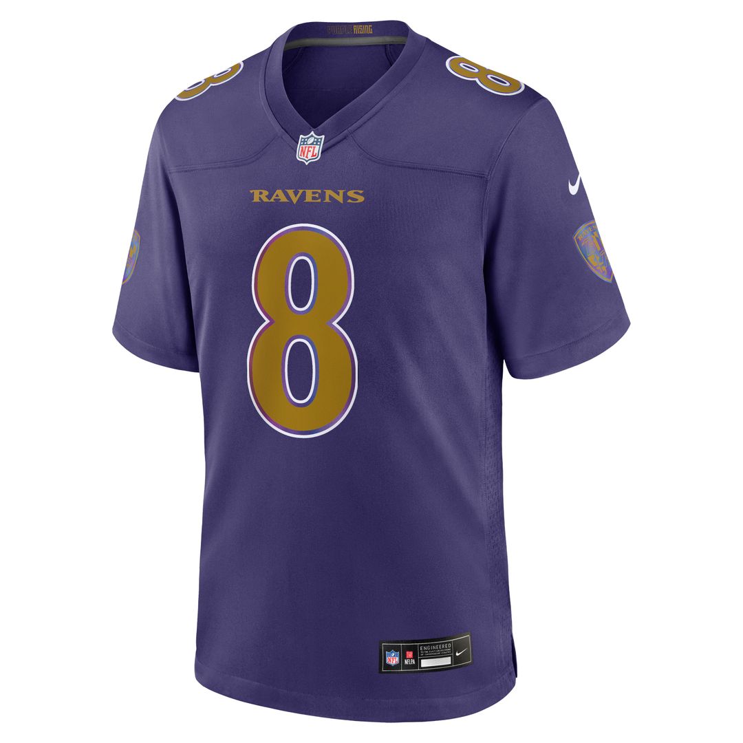 Lamar Jackson Baltimore Ravens Nike Alternate Game Jersey - Black
