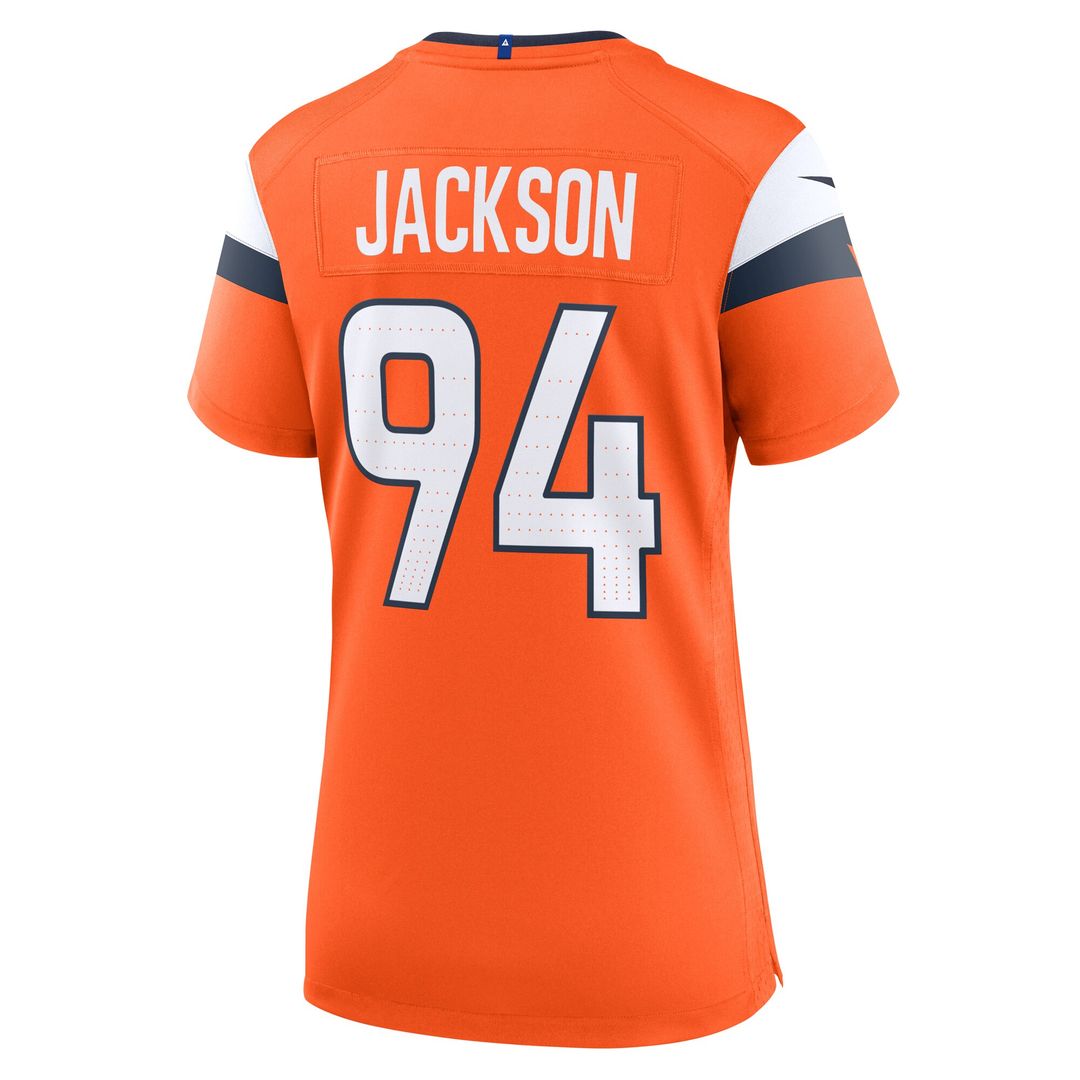 Jordan Jackson Denver Broncos Nike Women's Team Game Jersey -  Orange