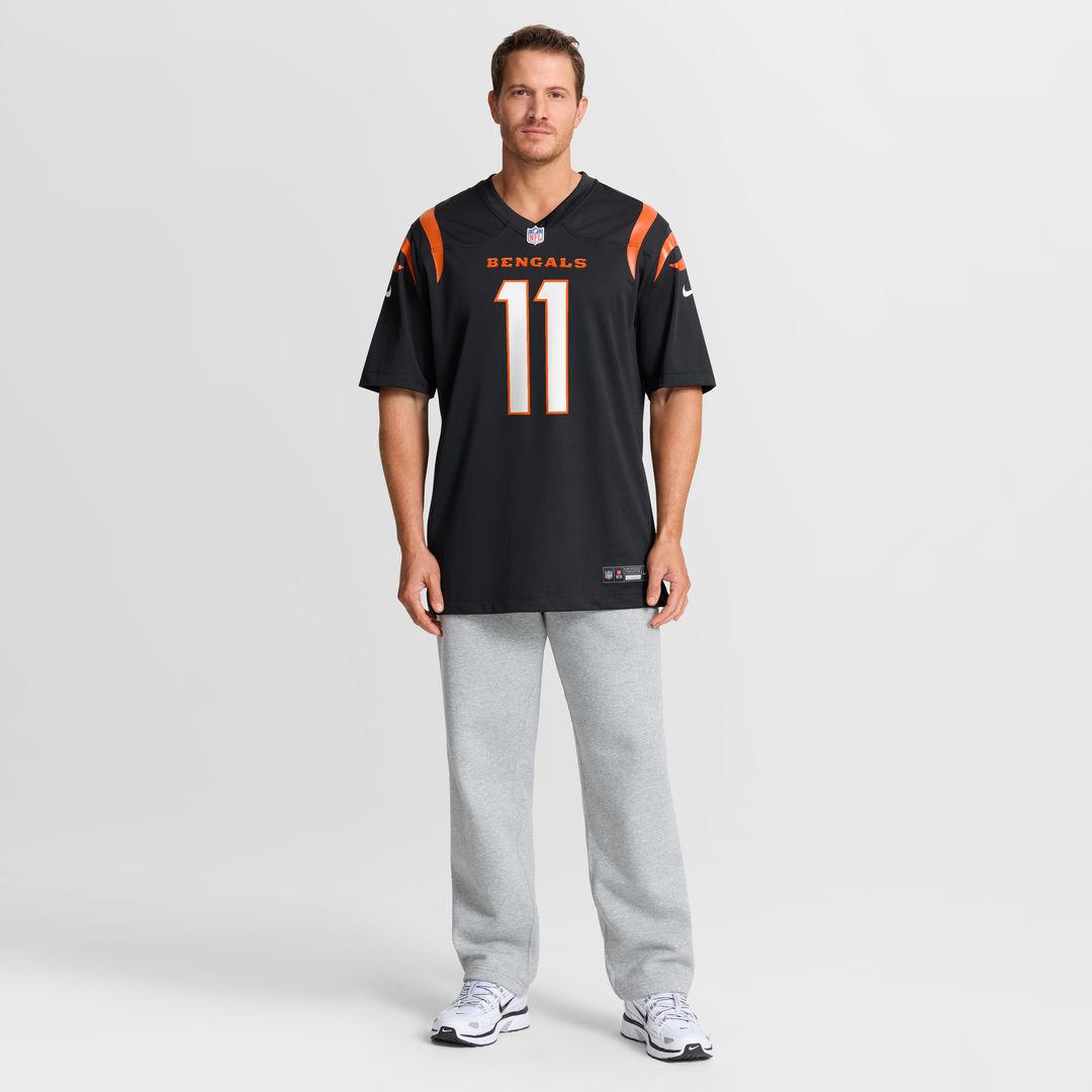 Josh Johnson Cincinnati Bengals Nike Team Game Jersey -  Black