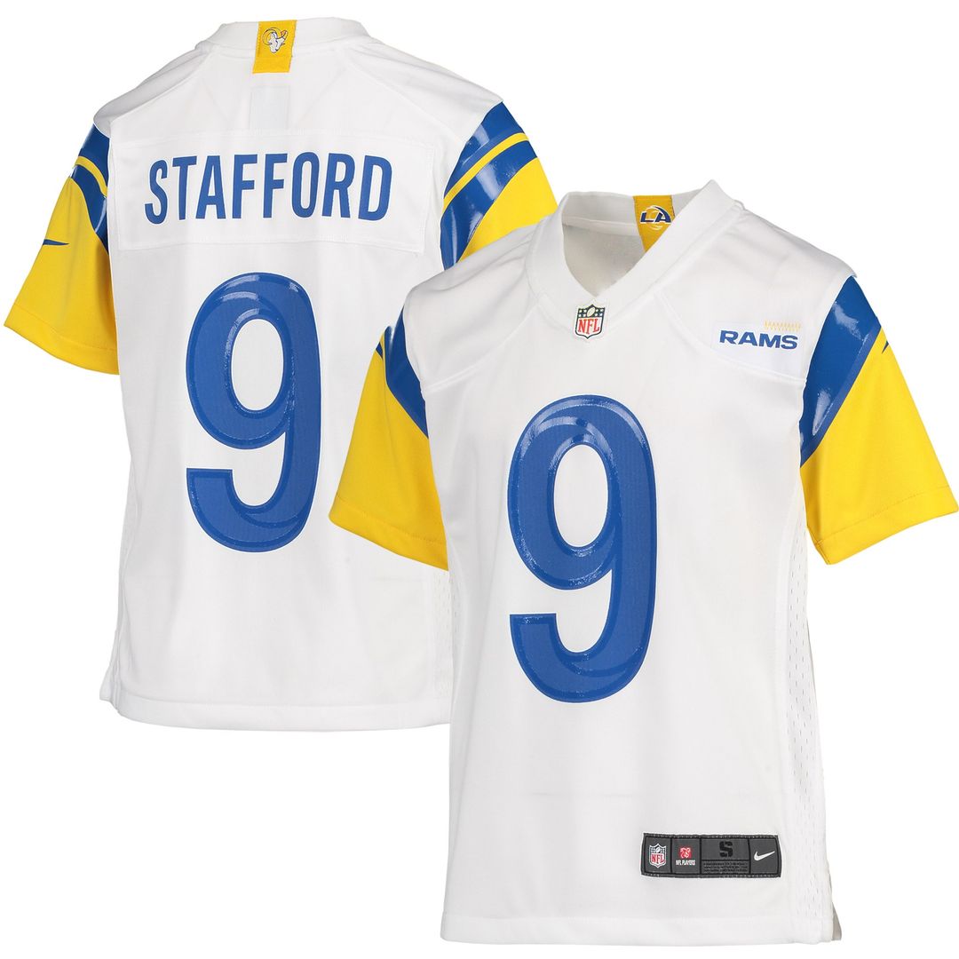Matthew Stafford Los Angeles Rams Nike Youth Game Jersey - Cream