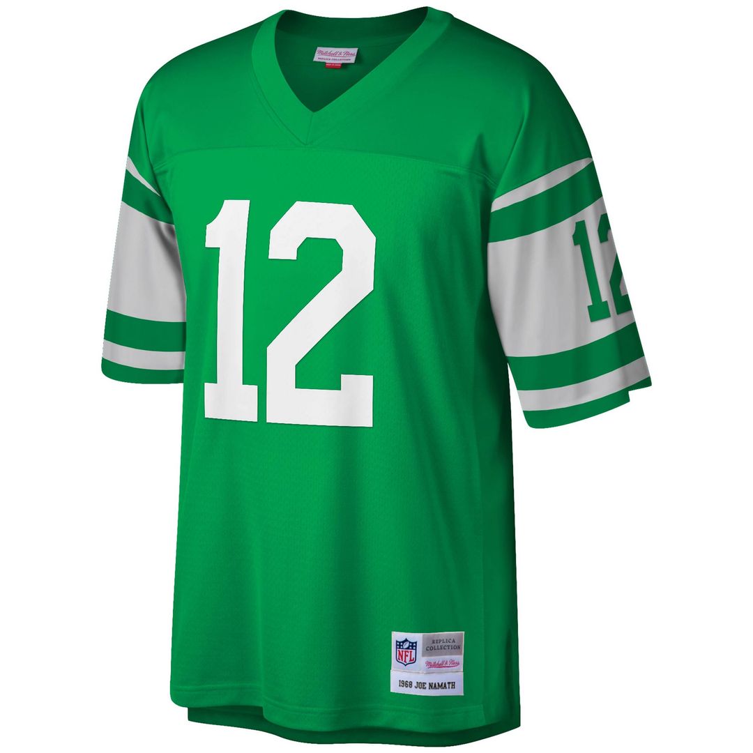Joe Namath New York Jets Mitchell & Ness Legacy Replica Jersey - Kelly Green