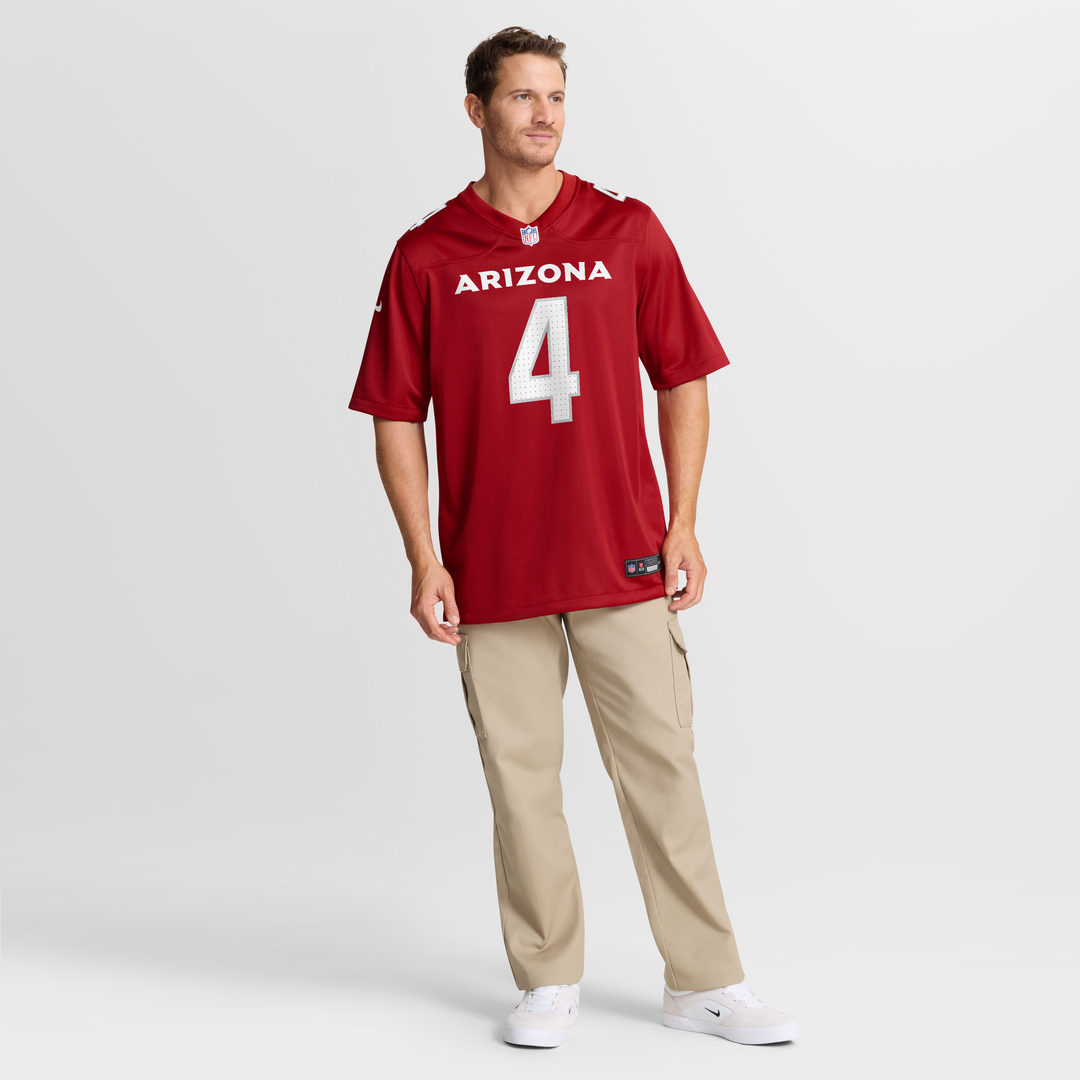 Jeremiyah Love Arizona Cardinals Nike Alternate Game Player Jersey - Black