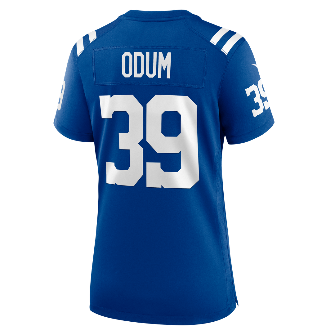 George Odum Indianapolis Colts Nike Women's Team Game Jersey -  Royal
