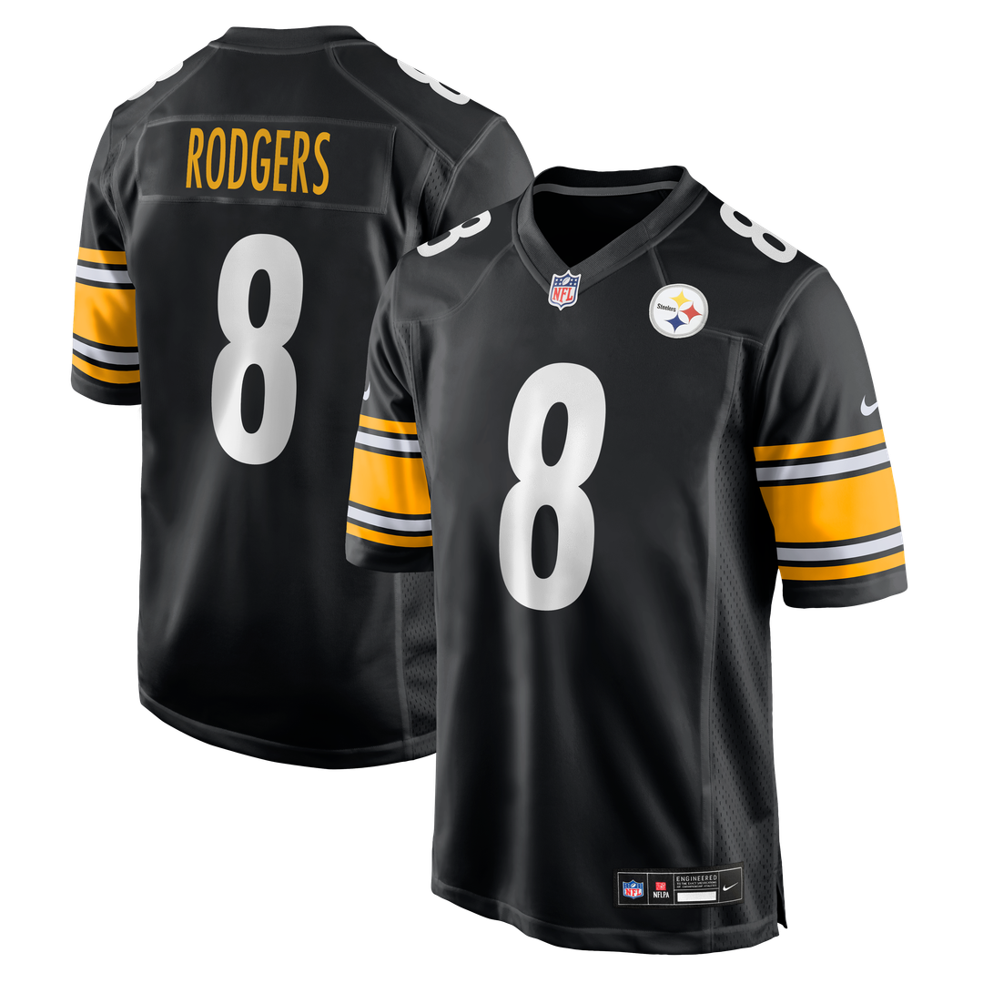 Aaron Rodgers Pittsburgh Steelers Nike Alternate 1933 Throwback Game Jersey - Gold