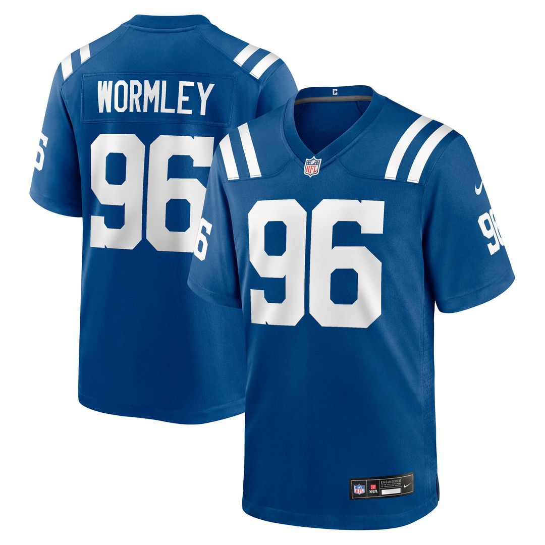 Chris Wormley Indianapolis Colts Nike Team Game Jersey -  Royal