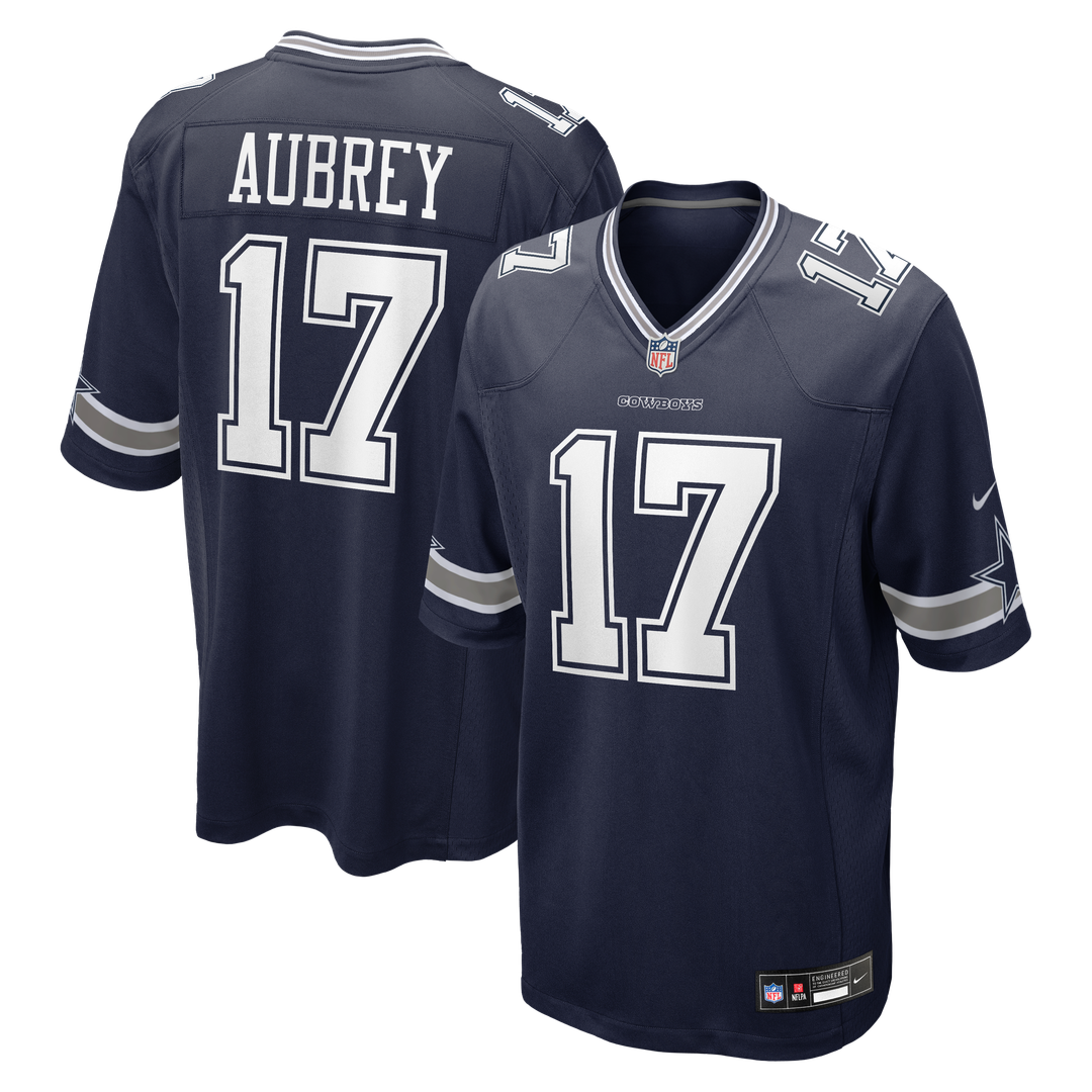 Brandon Aubrey Dallas Cowboys Nike Team Game Jersey - Navy