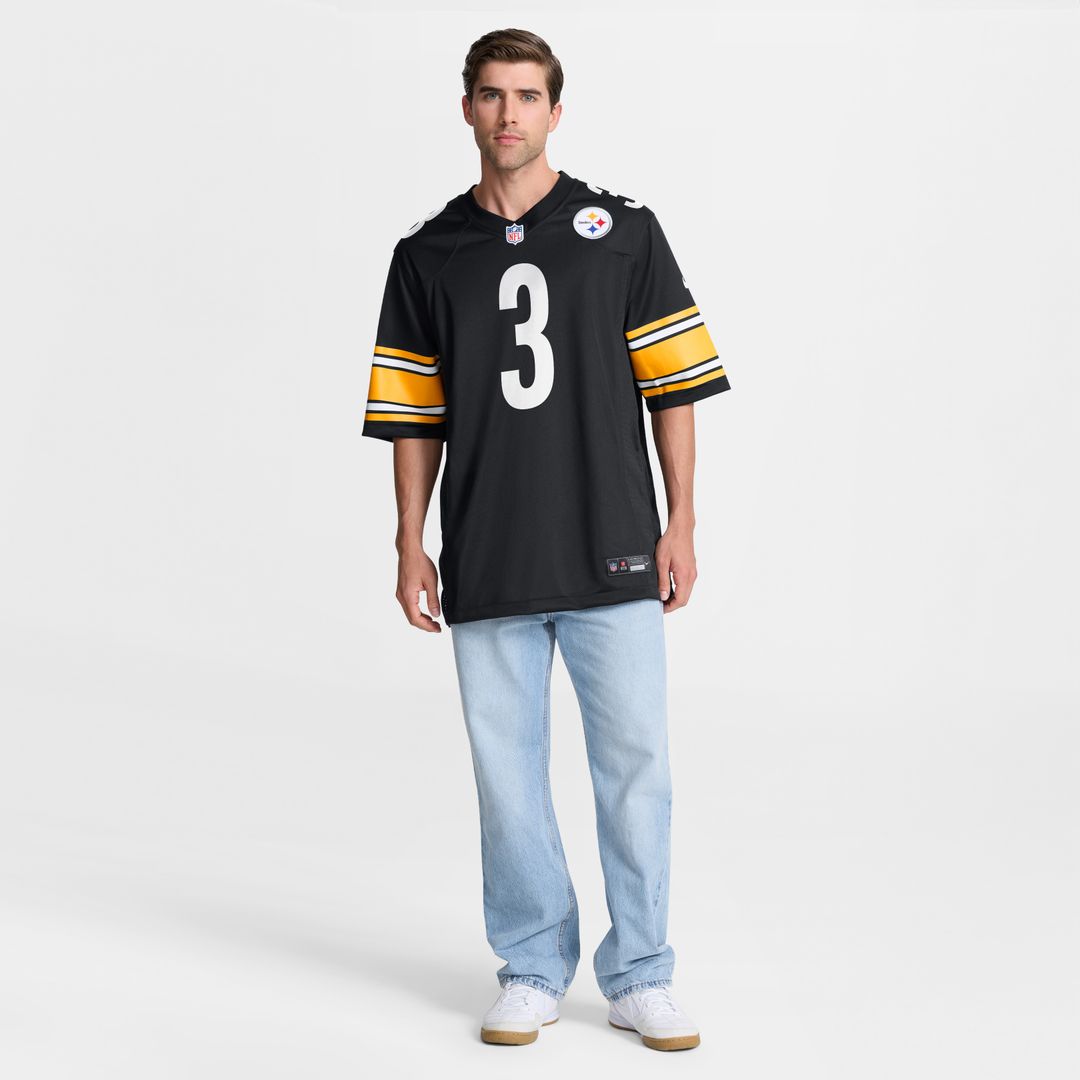 Jaquan Brisker Pittsburgh Steelers Nike Team Game Jersey - Black