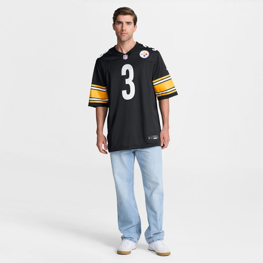 Jaquan Brisker Pittsburgh Steelers Nike Team Game Jersey - Black