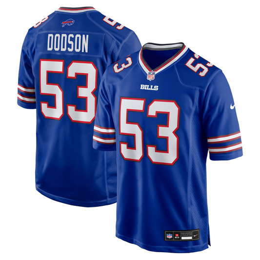 Tyrel Dodson Buffalo Bills Nike Game Player Jersey - Royal
