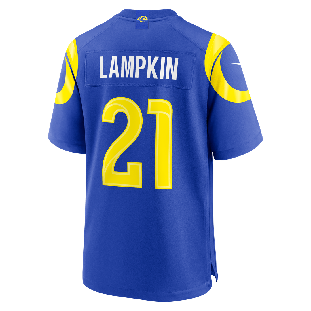 Cam Lampkin Los Angeles Rams Nike Team Game Jersey - Royal