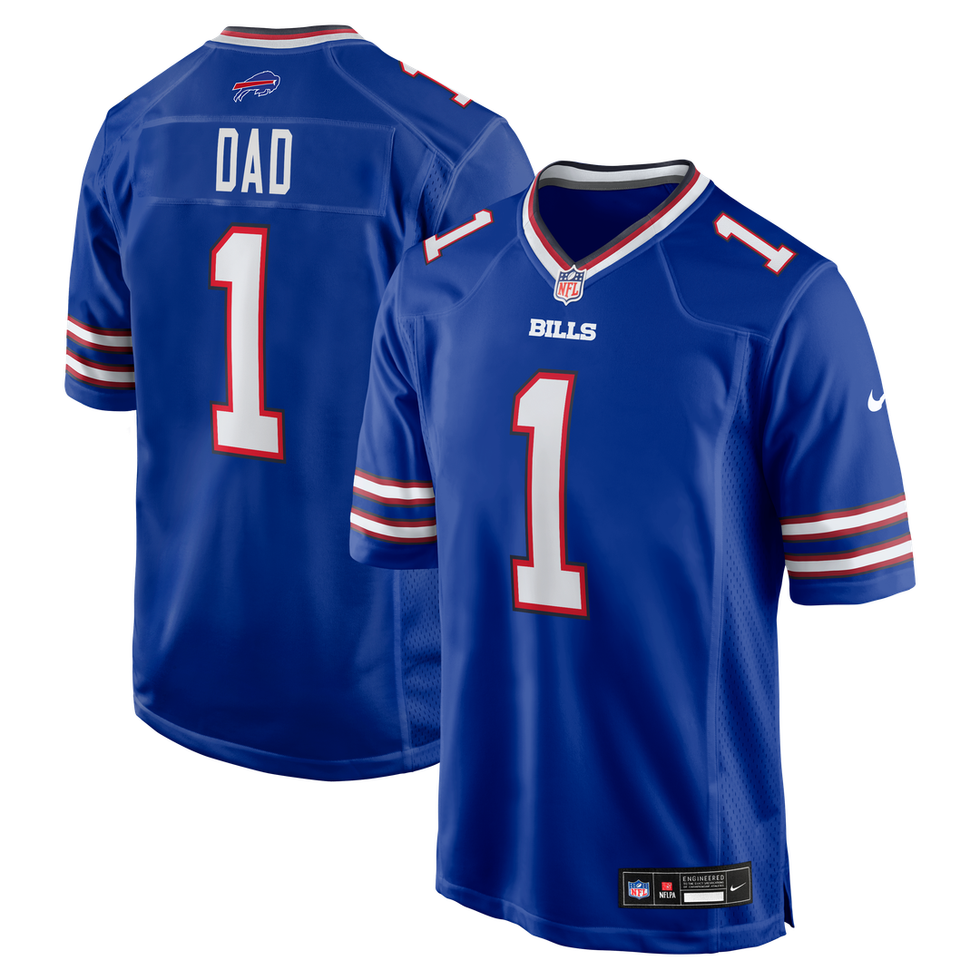 Number 1 Dad Buffalo Bills Nike Game Jersey - Royal
