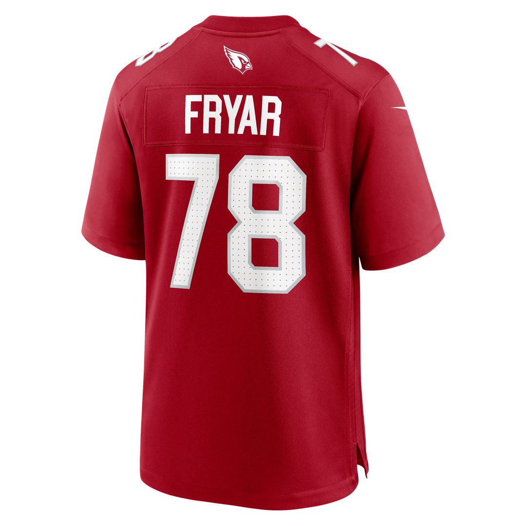 Josh Fryar Arizona Cardinals Nike Team Game Jersey -  Cardinal