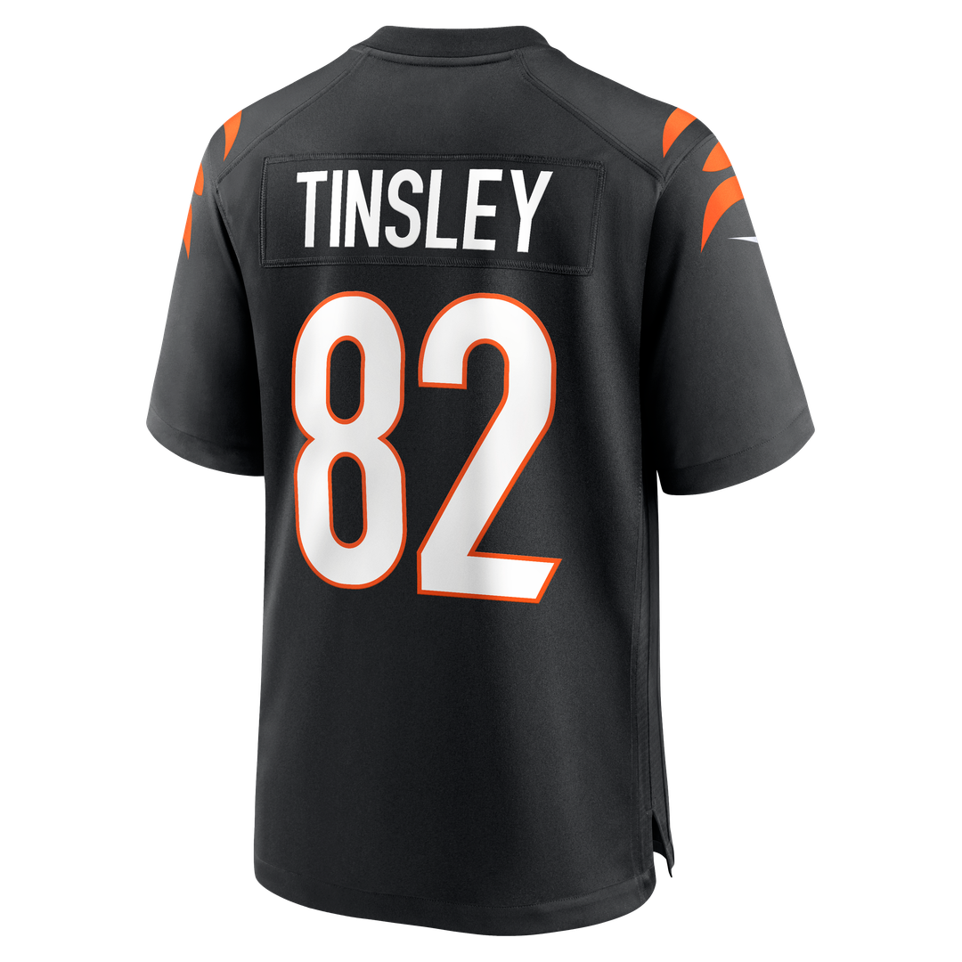 Mitchell Tinsley Cincinnati Bengals Nike Team Game Jersey -  Black