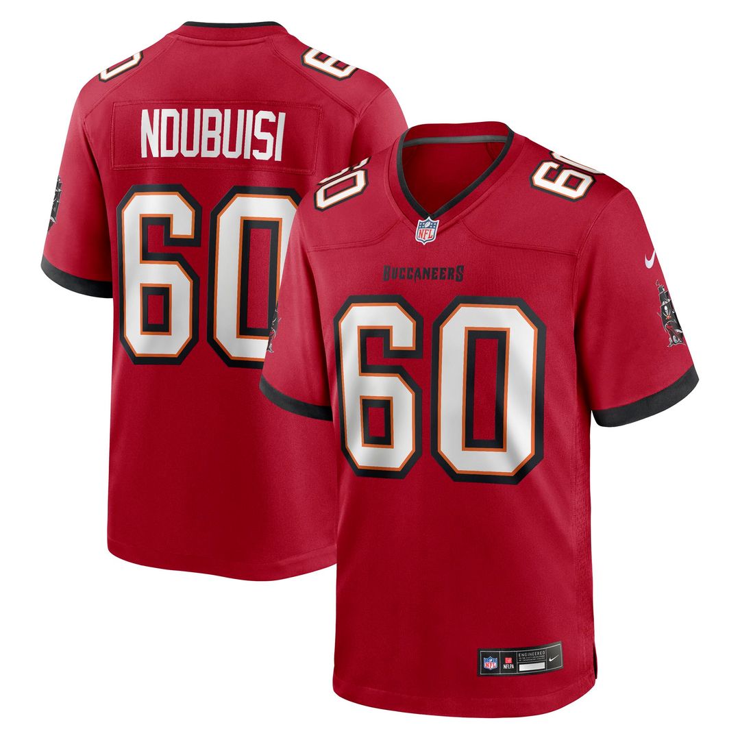 Haggai Ndubuisi Tampa Bay Buccaneers Nike Team Game Jersey - Red