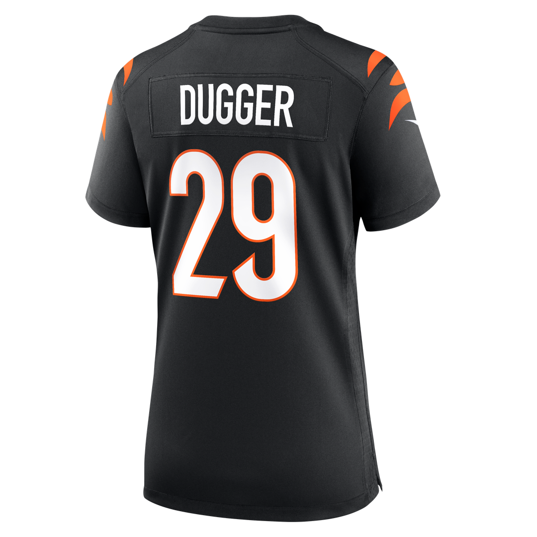 Kyle Dugger Cincinnati Bengals Nike Women's Team Game Jersey -  Black