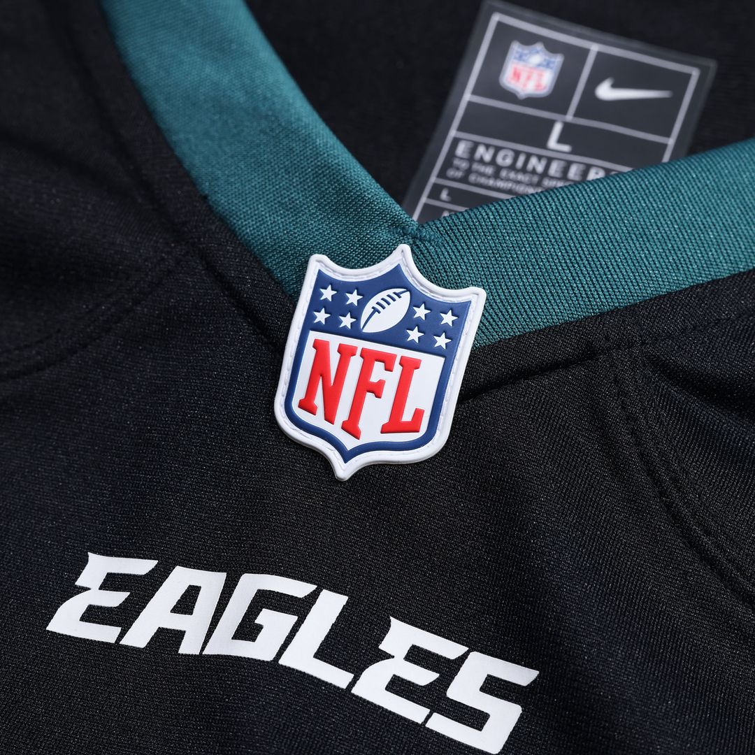 Jalen Hurts Philadelphia Eagles Nike Alternate Game Jersey - Black