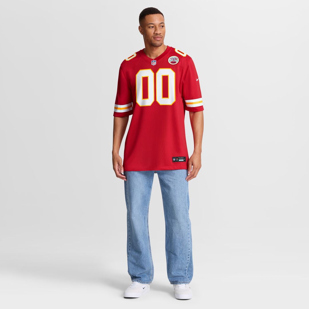 Justin Fields Kansas City Chiefs Nike Game Jersey - Red