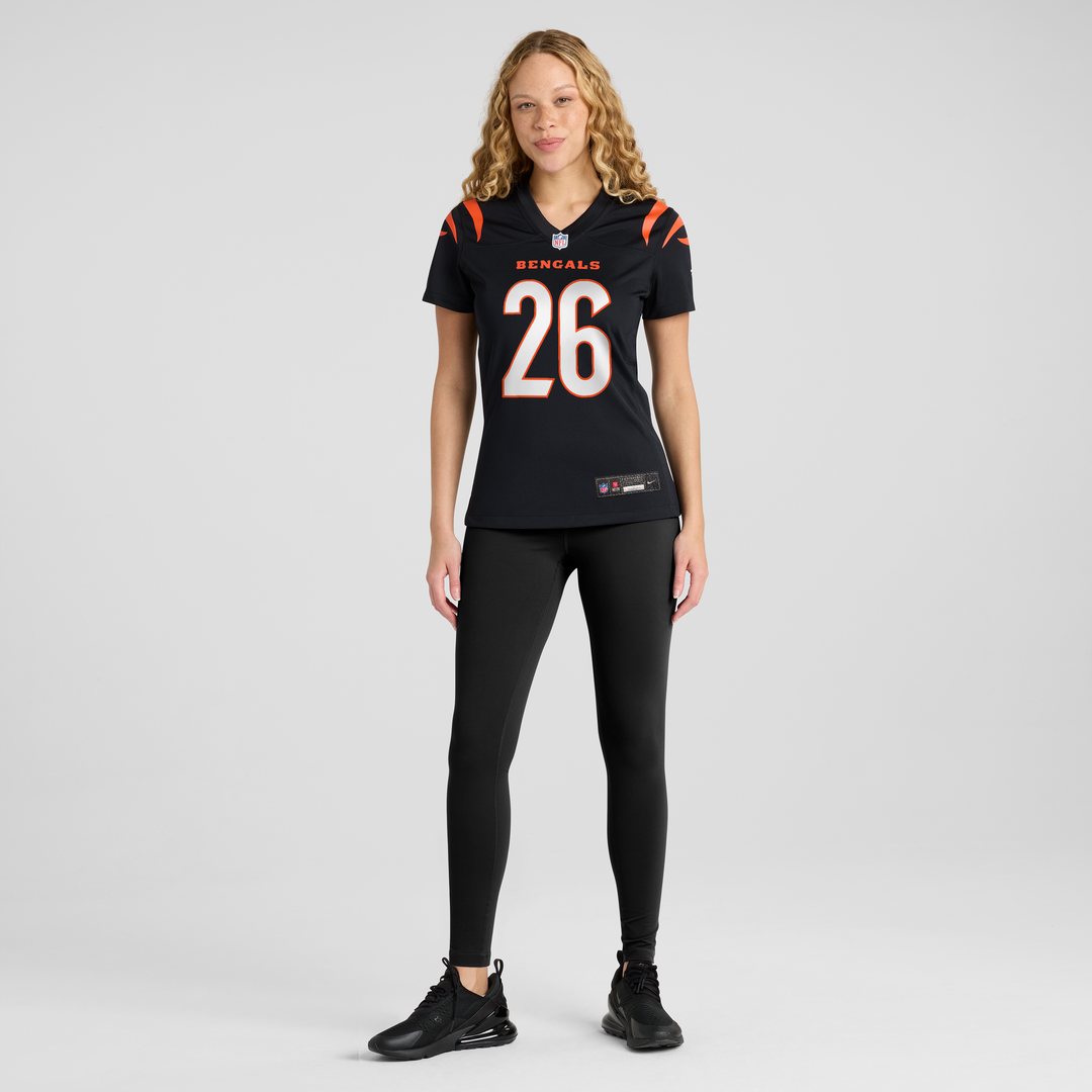 Ja'Sir Taylor Cincinnati Bengals Nike Women's Team Game Jersey -  Black