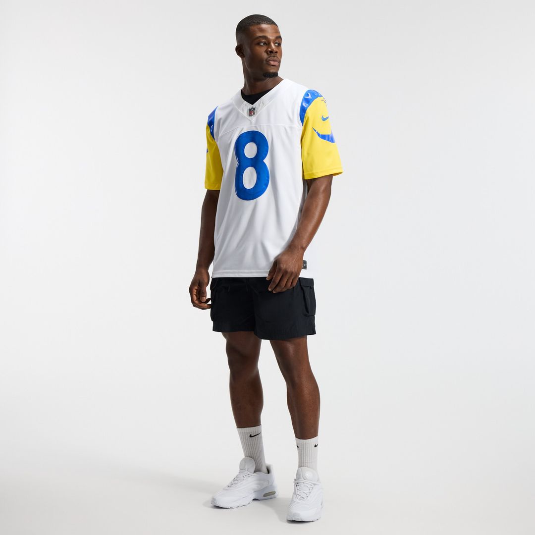 Jared Verse Los Angeles Rams Nike Vapor F.U.S.E. Stitched Limited Jersey - Royal