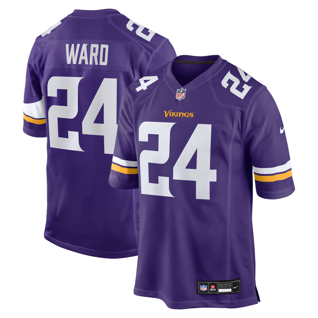 Jay Ward Minnesota Vikings Nike Team Game Jersey -  Purple
