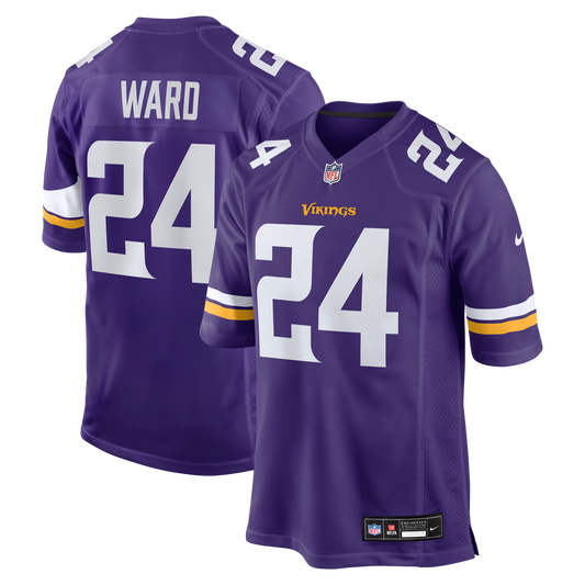 Jay Ward Minnesota Vikings Nike Team Game Jersey -  Purple