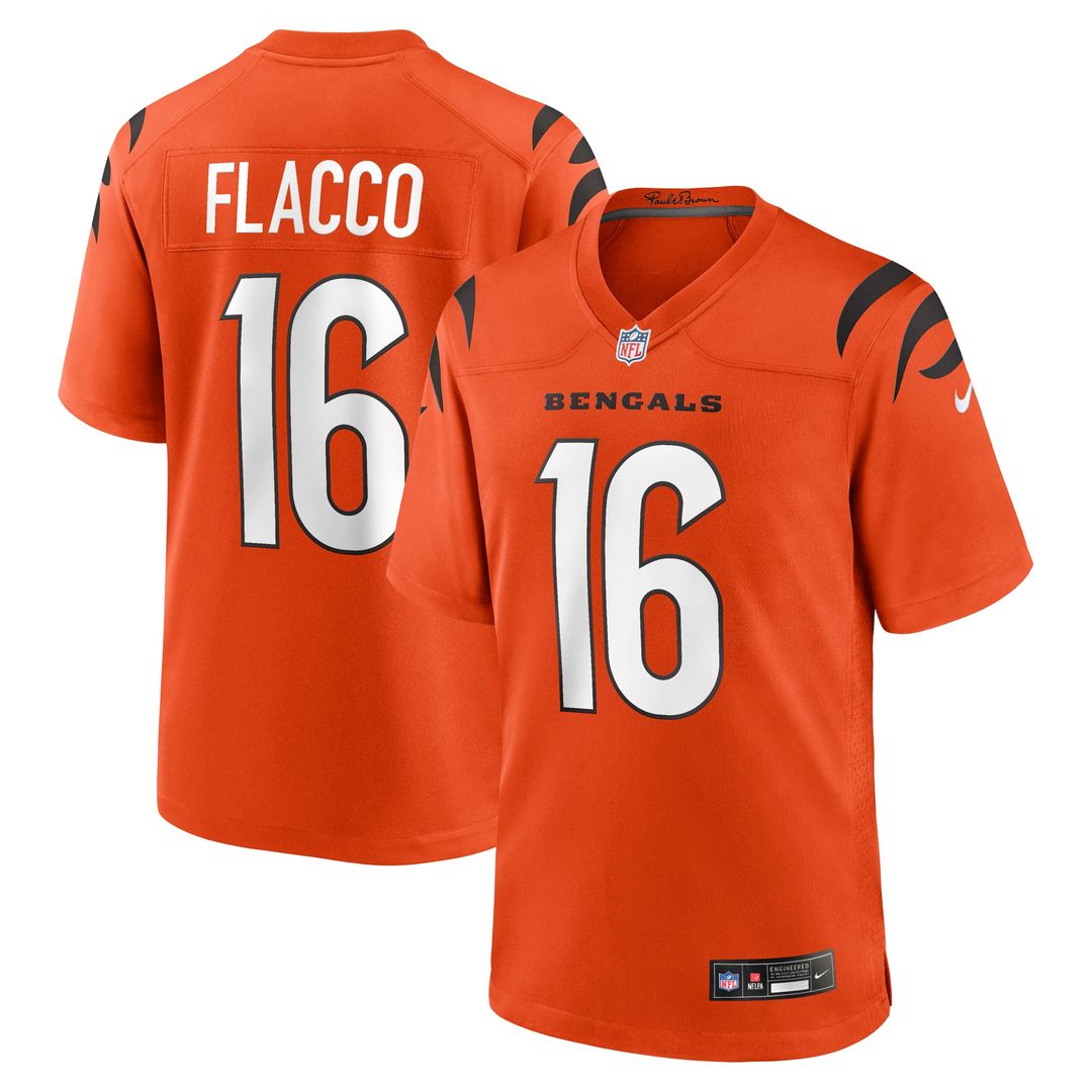 Joe Flacco Cincinnati Bengals Nike Game Jersey -  White