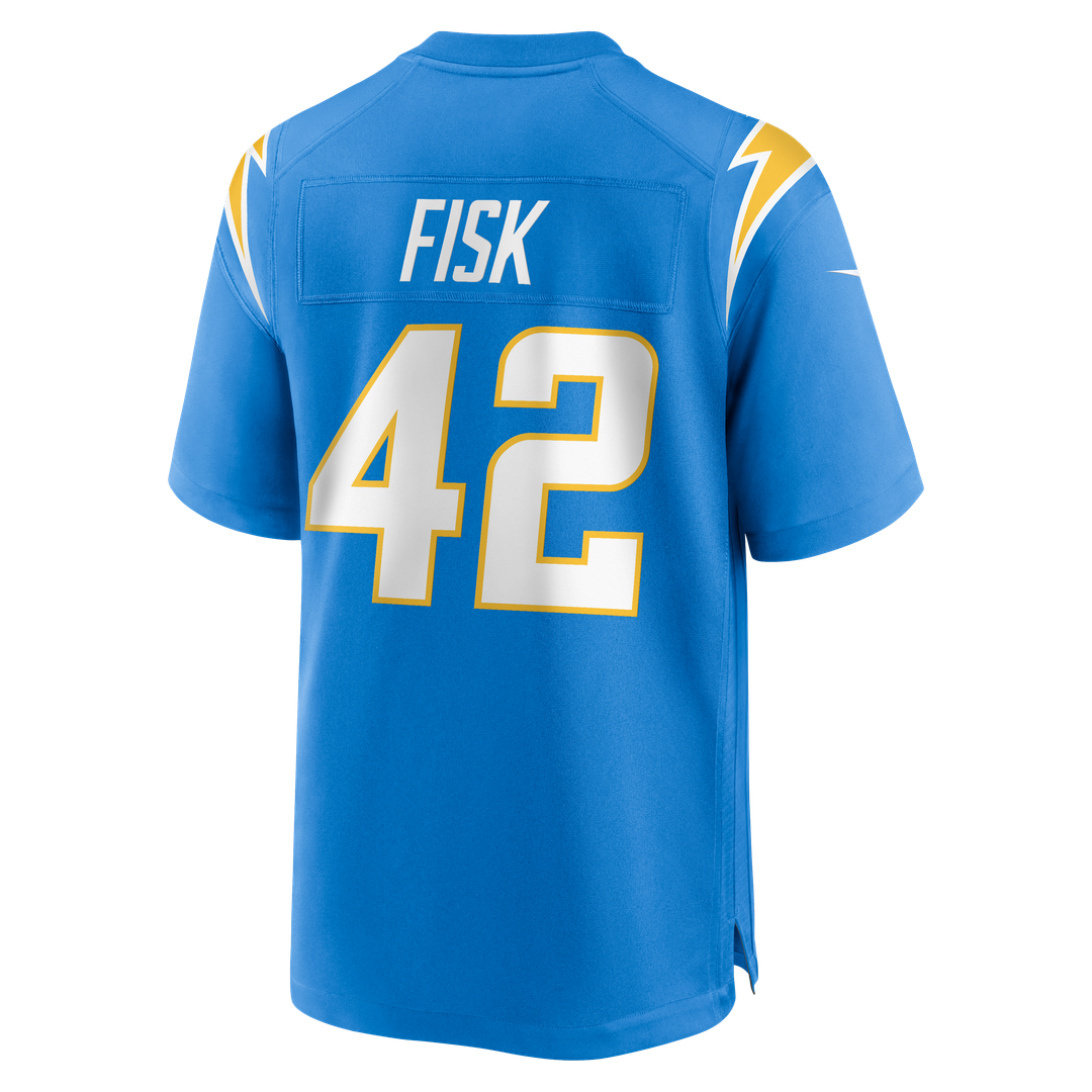 Tucker Fisk Los Angeles Chargers Nike Team Game Jersey -  Powder Blue