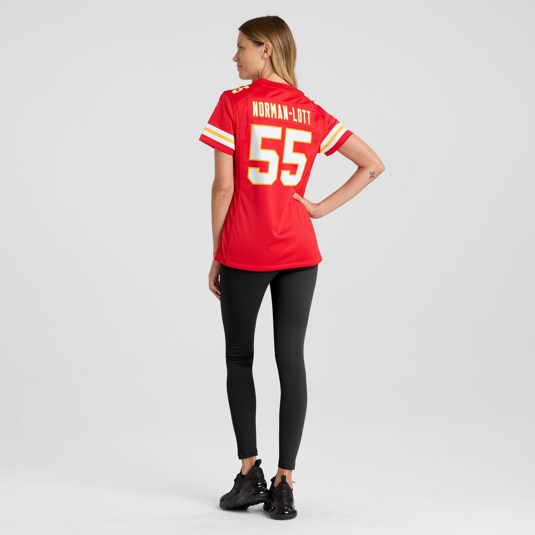 Omarr Norman-Lott Kansas City Chiefs Nike Women's Team Game Jersey -  Red