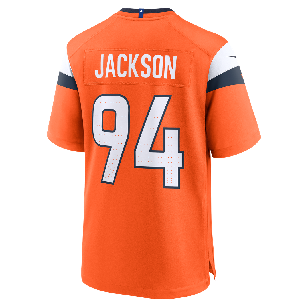Jordan Jackson Denver Broncos Nike Team Game Jersey -  Orange