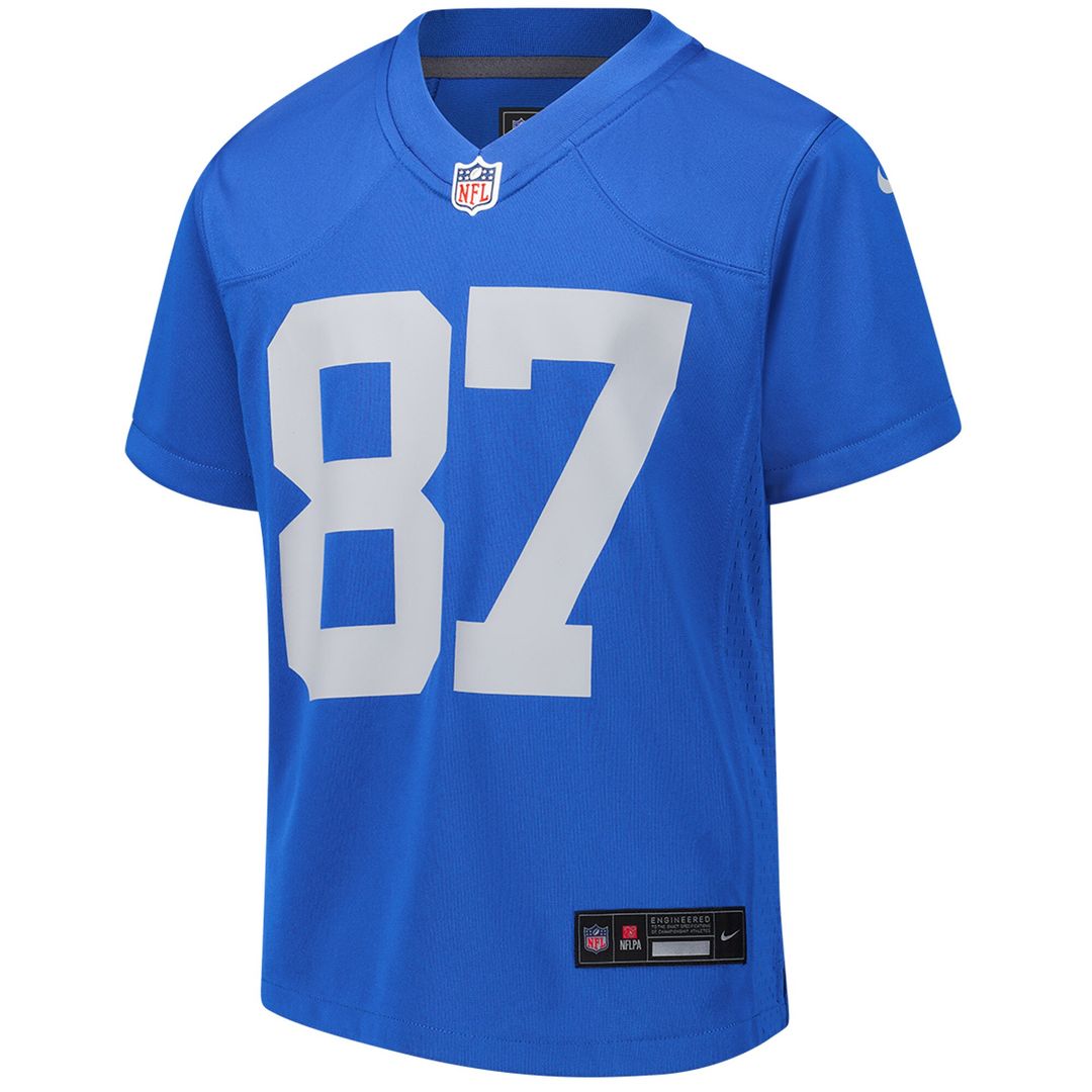 Sam LaPorta Detroit Lions Nike Youth Game Jersey - Blue
