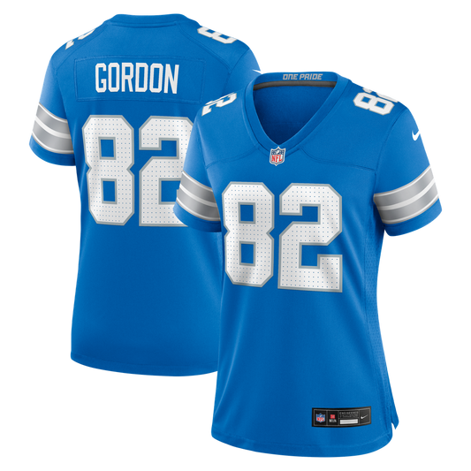 Thomas Gordon Detroit Lions Nike Women's Team Game Jersey -  Blue