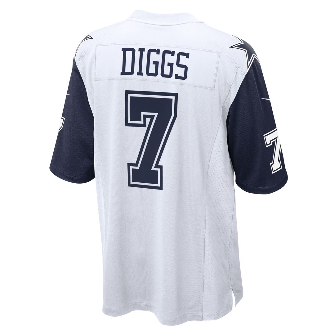 Trevon Diggs Dallas Cowboys Nike Alternate Game Team Jersey - White