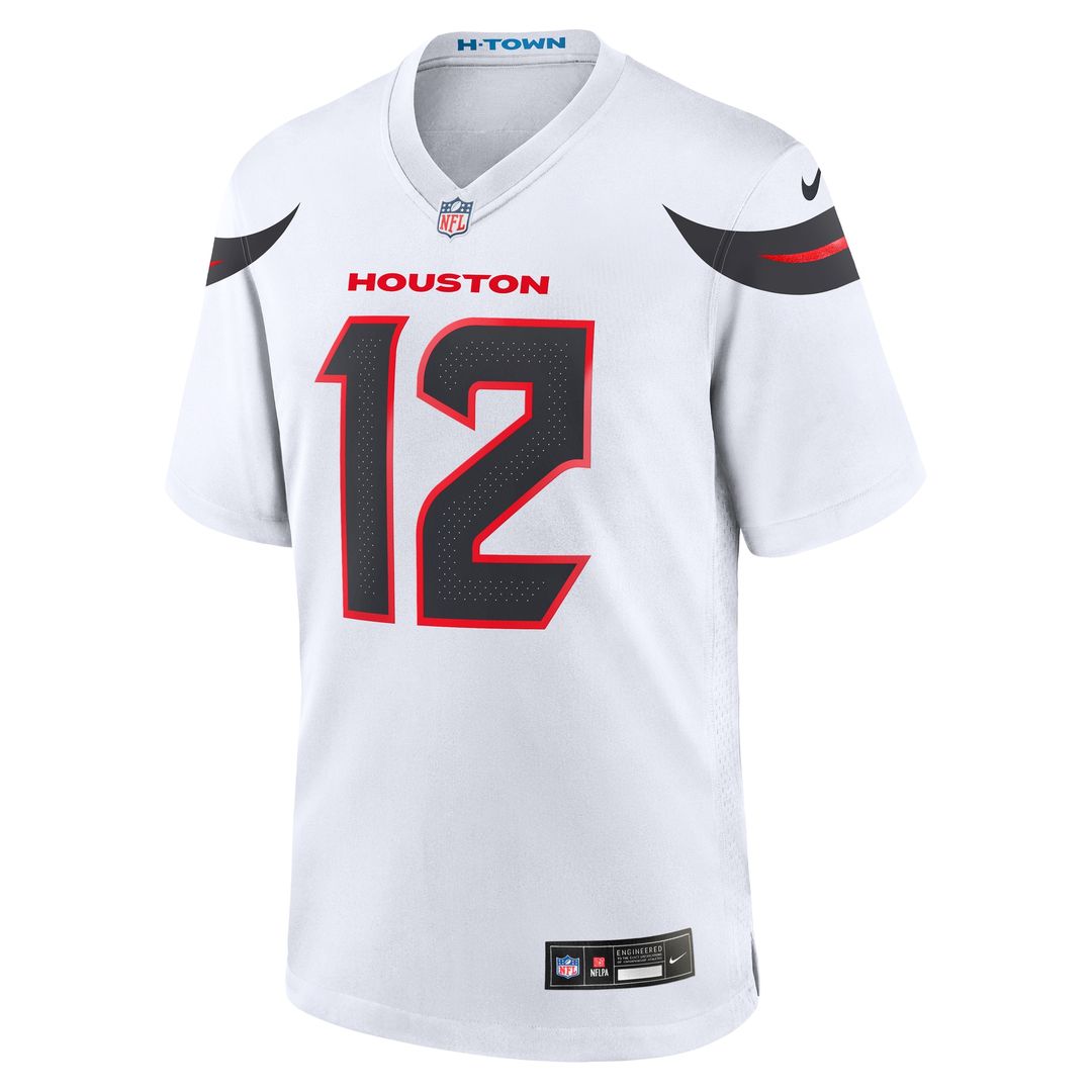 Nico Collins Houston Texans Nike Alternate Game Jersey -  Red