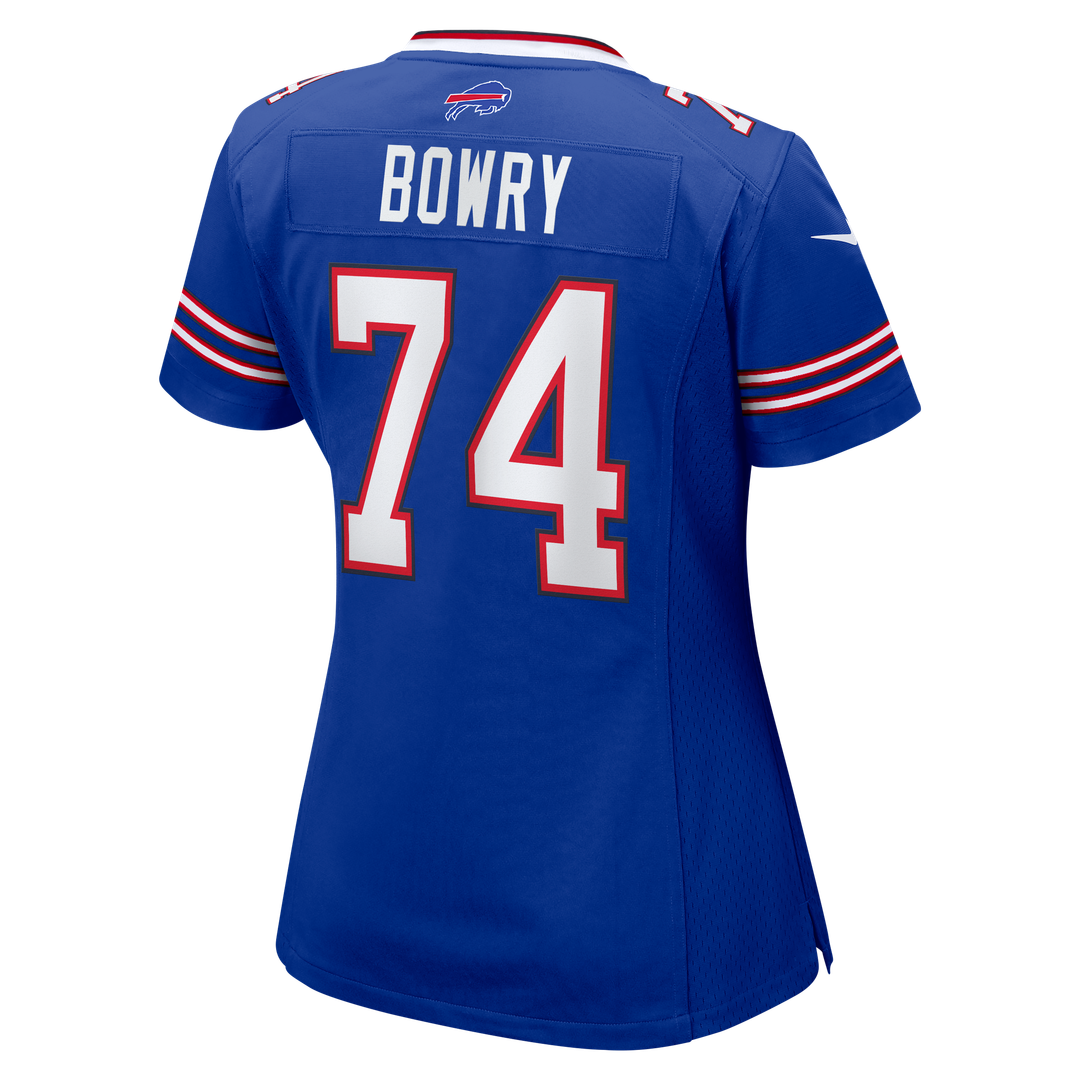 Jude Bowry Buffalo Bills Nike Women's Team Game Jersey -  Royal