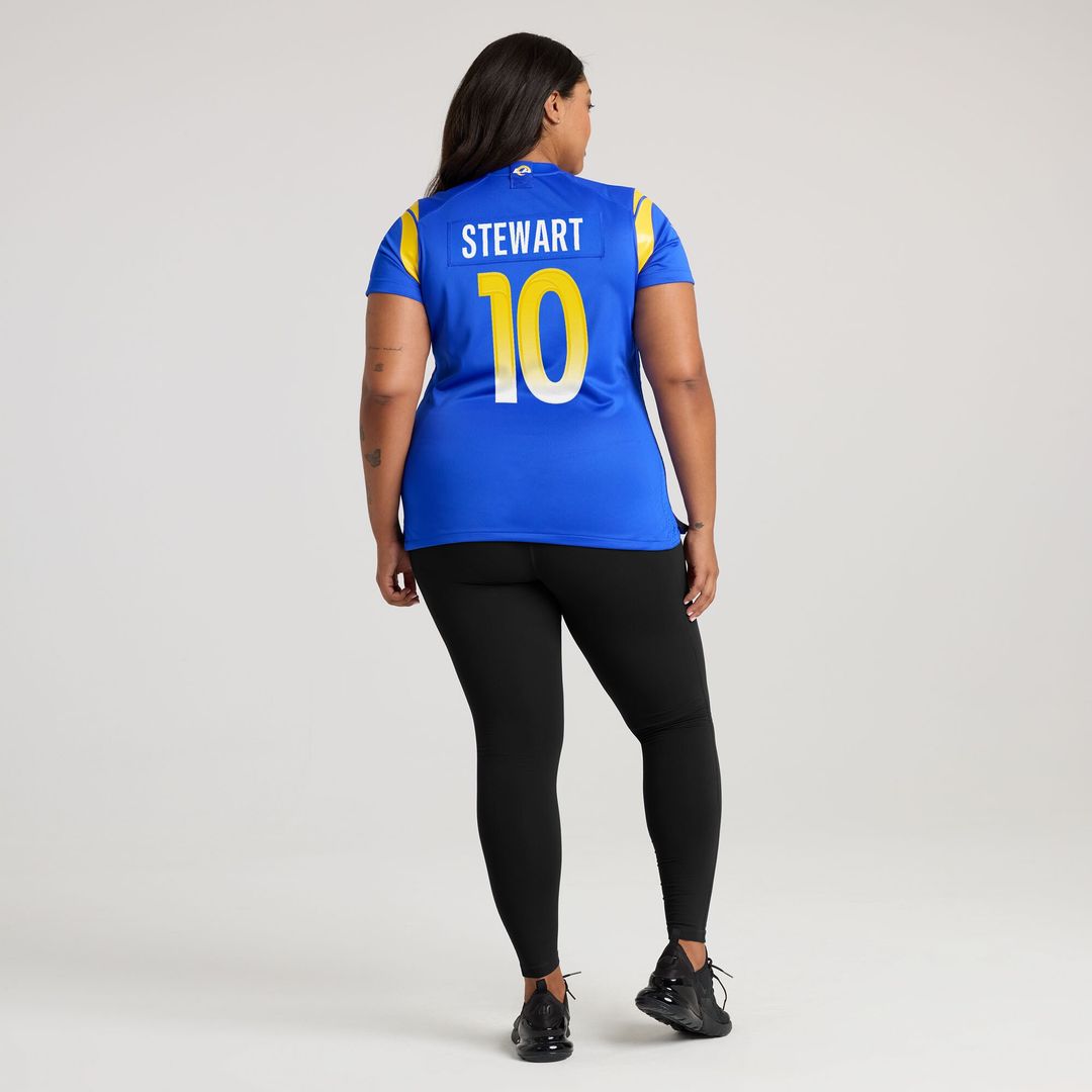Josaiah Stewart Los Angeles Rams Nike Women's Team Game Jersey -  Royal