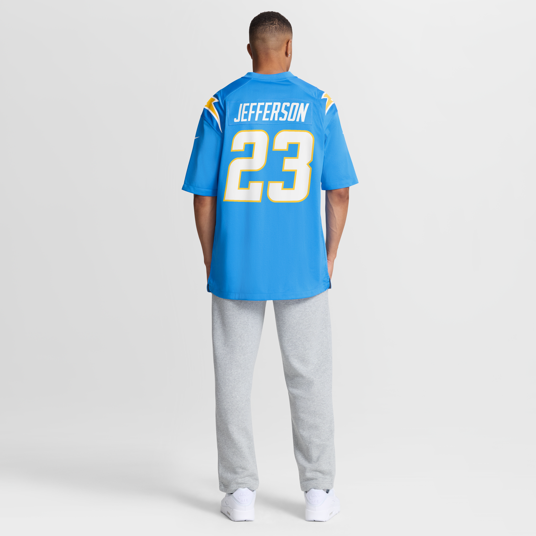 Tony Jefferson Los Angeles Chargers Nike Team Game Jersey -  Powder Blue